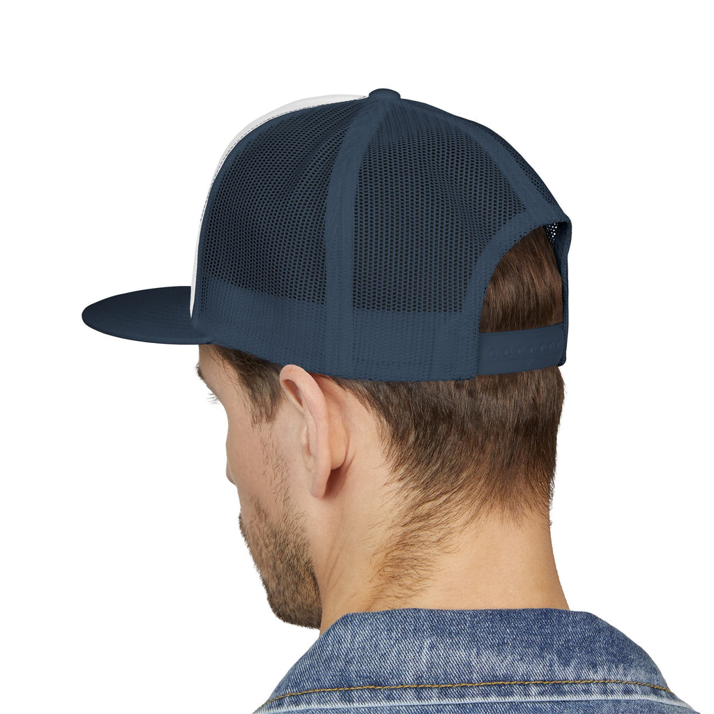 Faith Forge Trucker Cap — Cross Roots Logo Mesh Hat