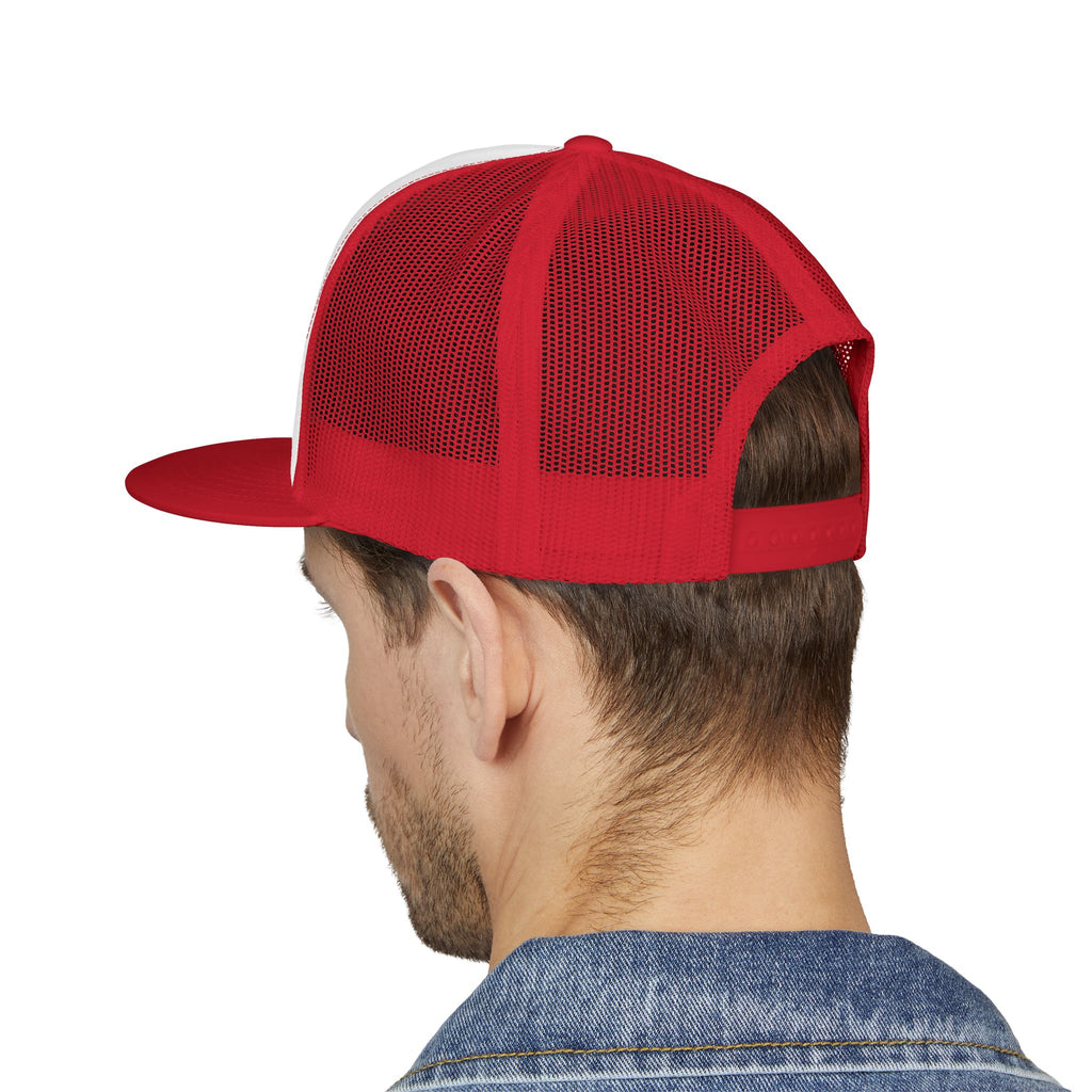 Faith Forge Trucker Cap — Cross Roots Logo Mesh Hat