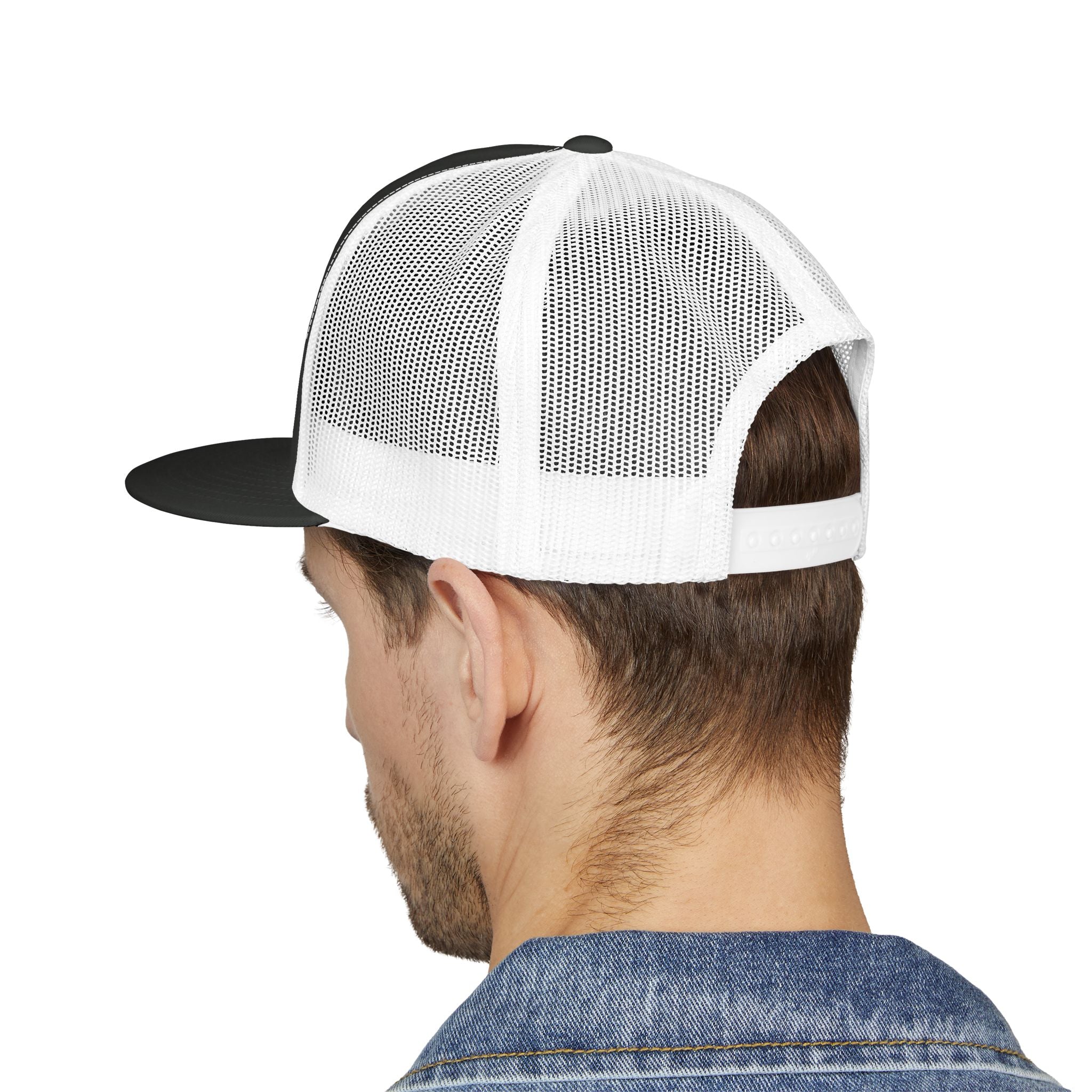 Faith Forge Trucker Cap — Cross Roots Logo Mesh Hat