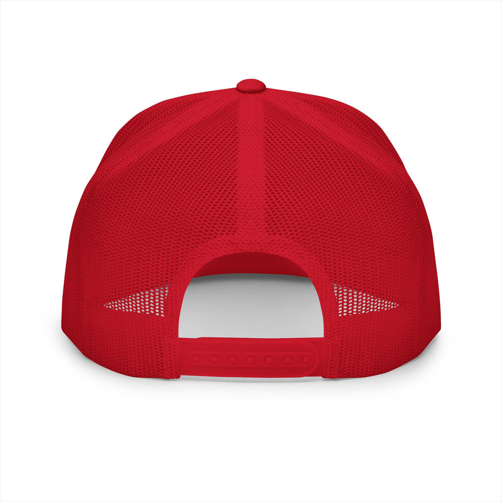 Faith Forge Trucker Cap — Cross Roots Logo Mesh Hat
