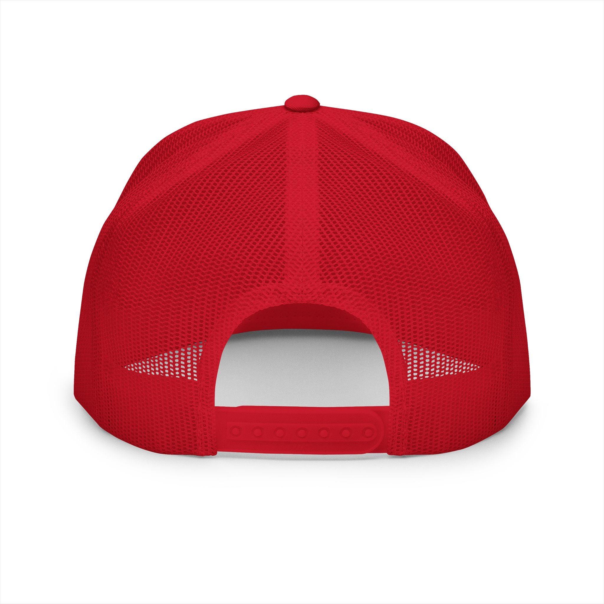 Faith Forge Trucker Cap — Cross Roots Logo Mesh Hat