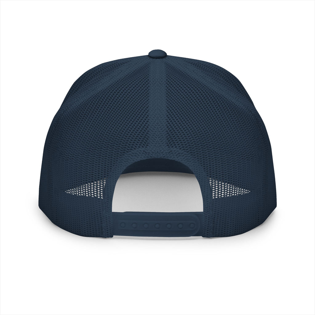 Faith Forge Trucker Cap — Cross Roots Logo Mesh Hat