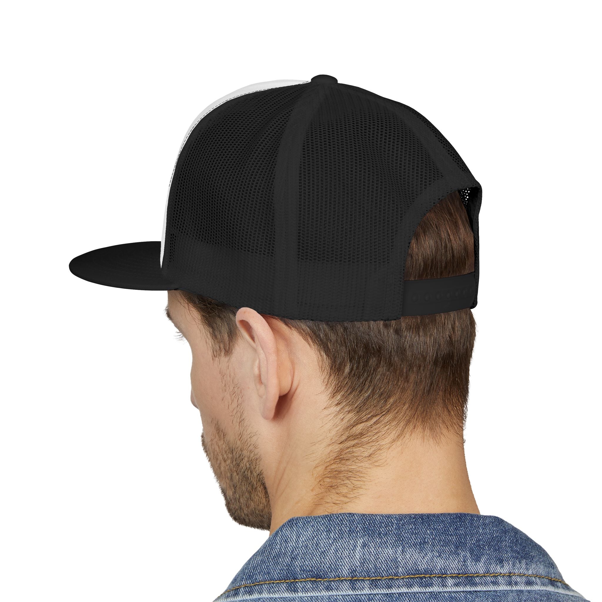 Faith Forge Trucker Cap — Cross Roots Logo Mesh Hat